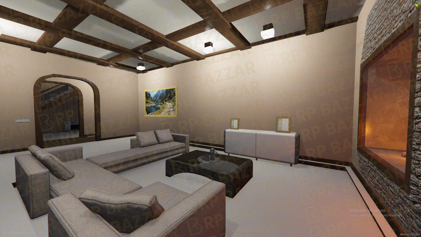 Hidden House FiveM MLO — GTA RP Interior — ESX QB QBOX — RPBazzar