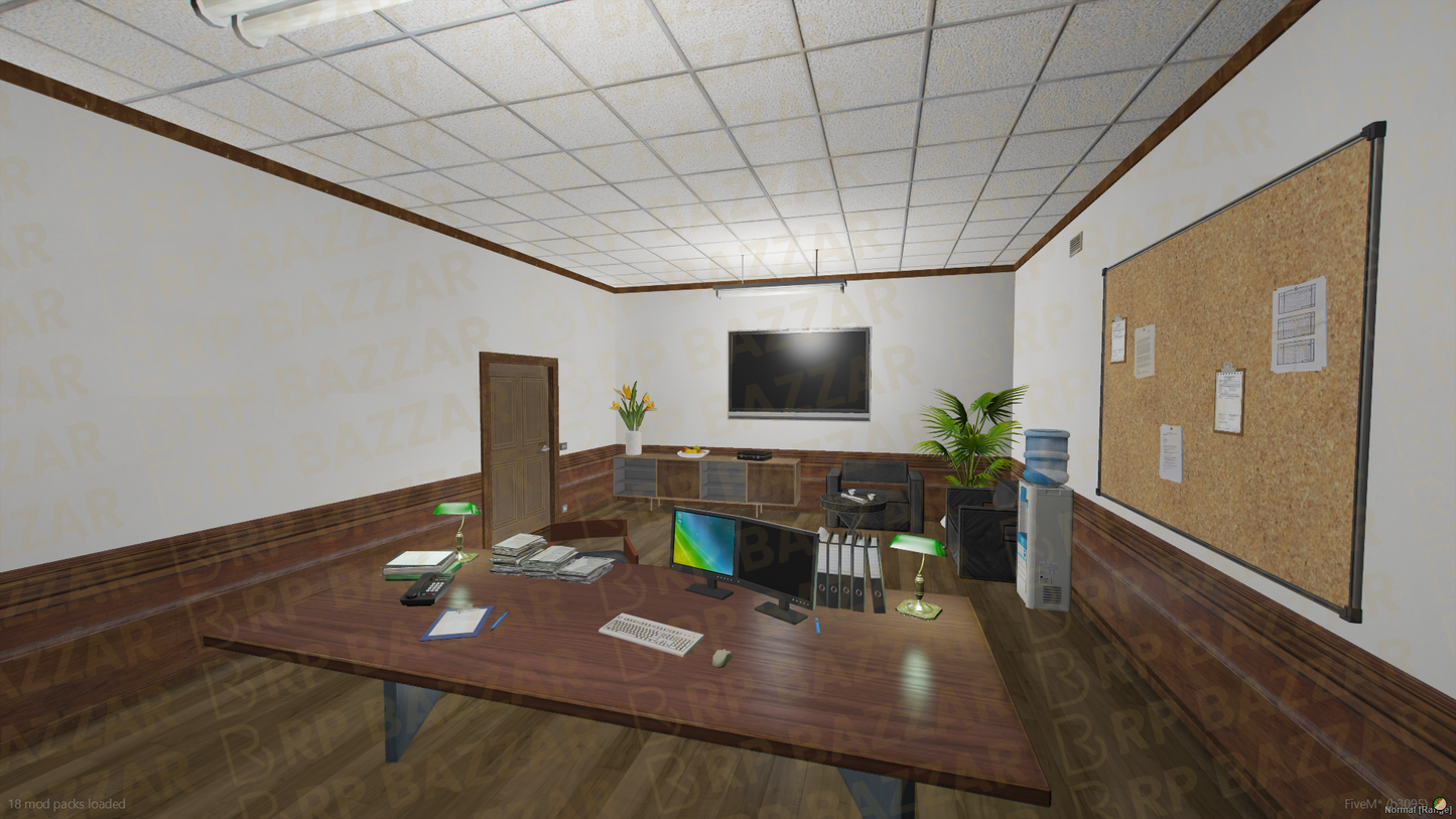 Government City Hall FiveM MLO — GTA RP Interior — ESX QB QBOX — RPBazzar