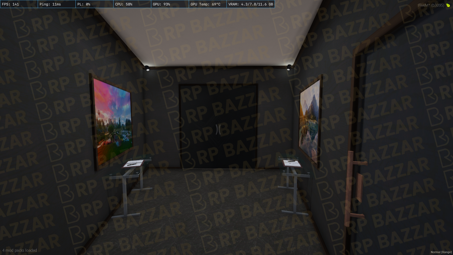 Modern Office FiveM MLO — GTA RP Interior — ESX QB QBOX — RPBazzar