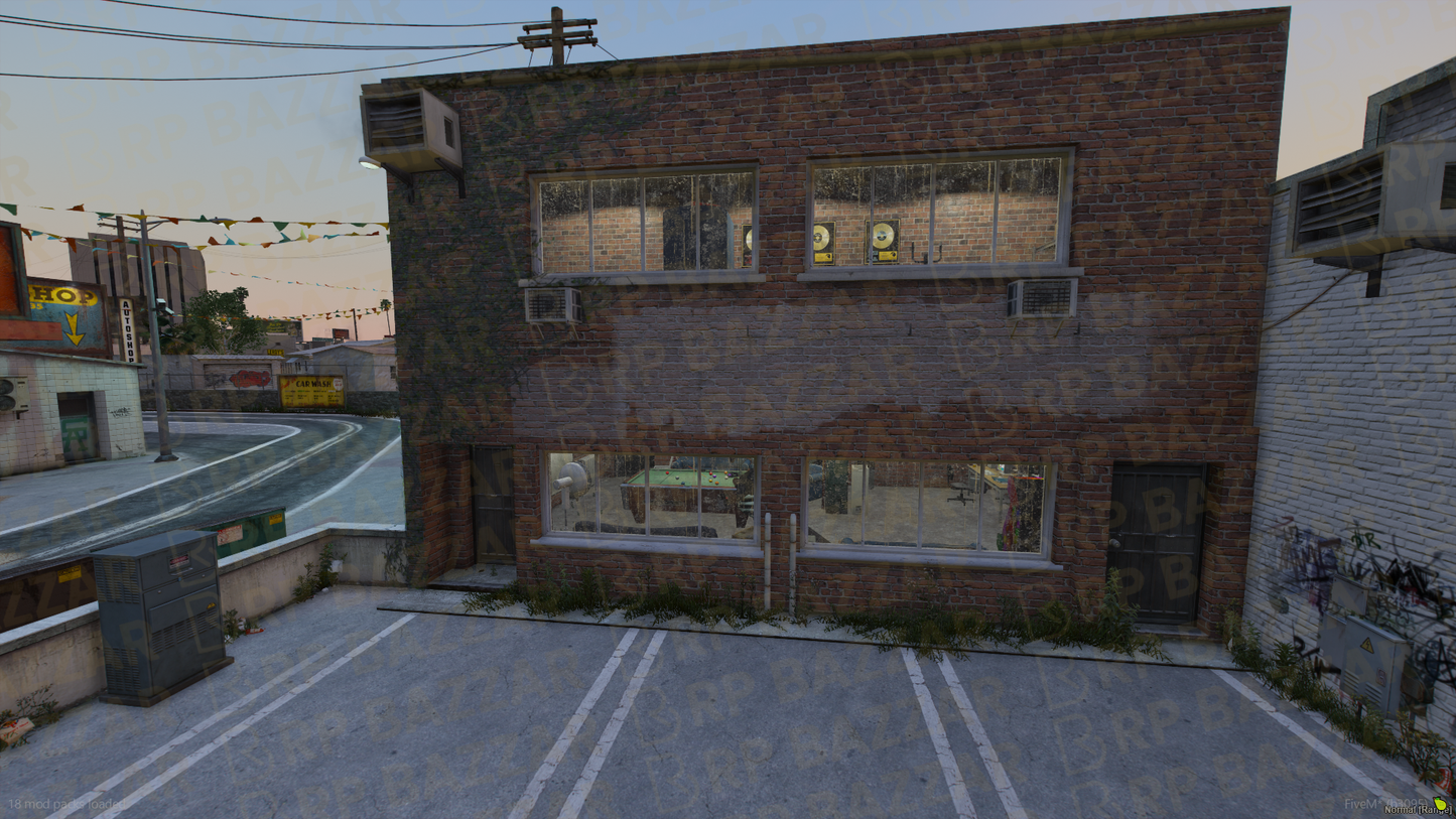 Corridor Drug Lab FiveM MLO — GTA RP Interior — ESX QB QBOX — RPBazzar