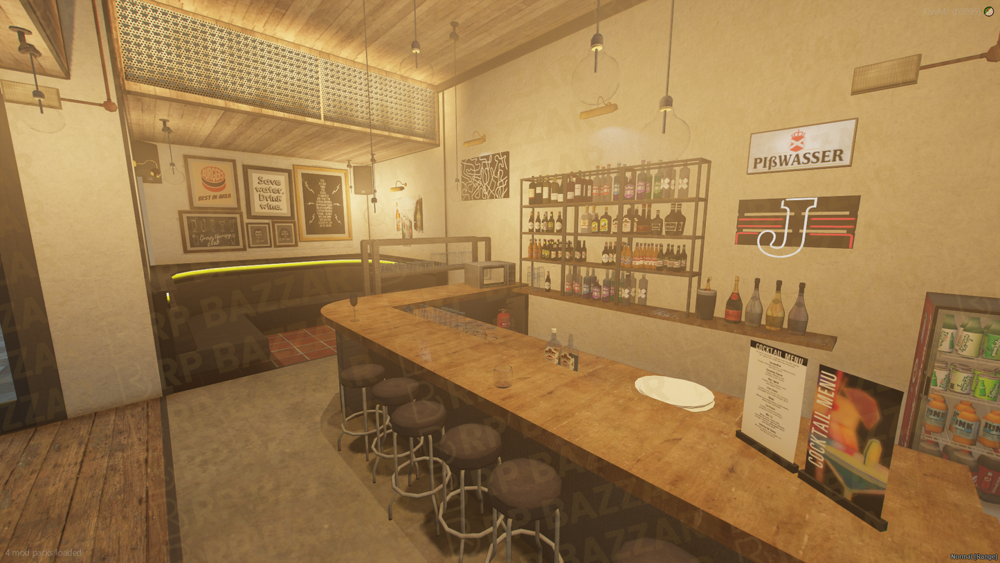 Hidden Bar FiveM MLO — GTA RP Interior — ESX QB QBOX — RPBazzar