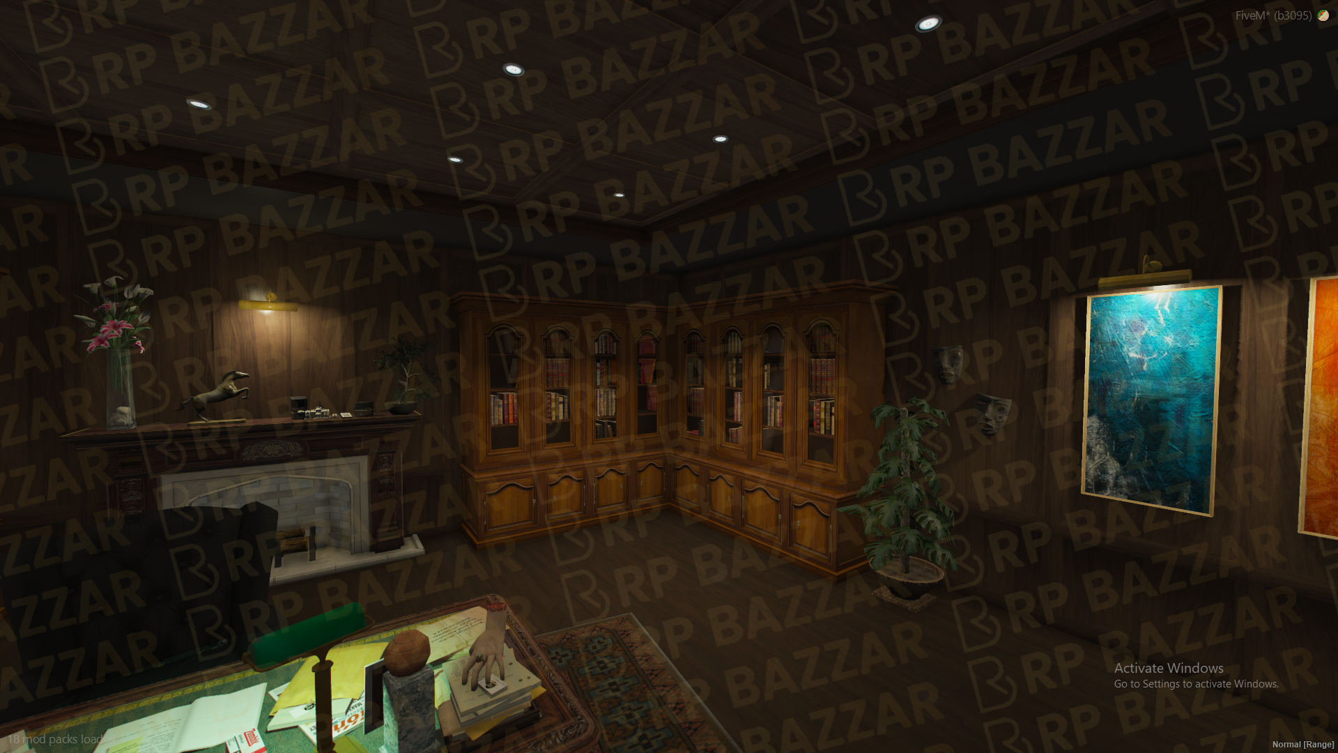 Pro Mechanic Shop FiveM MLO — GTA RP Interior — ESX QB QBOX — RPBazzar