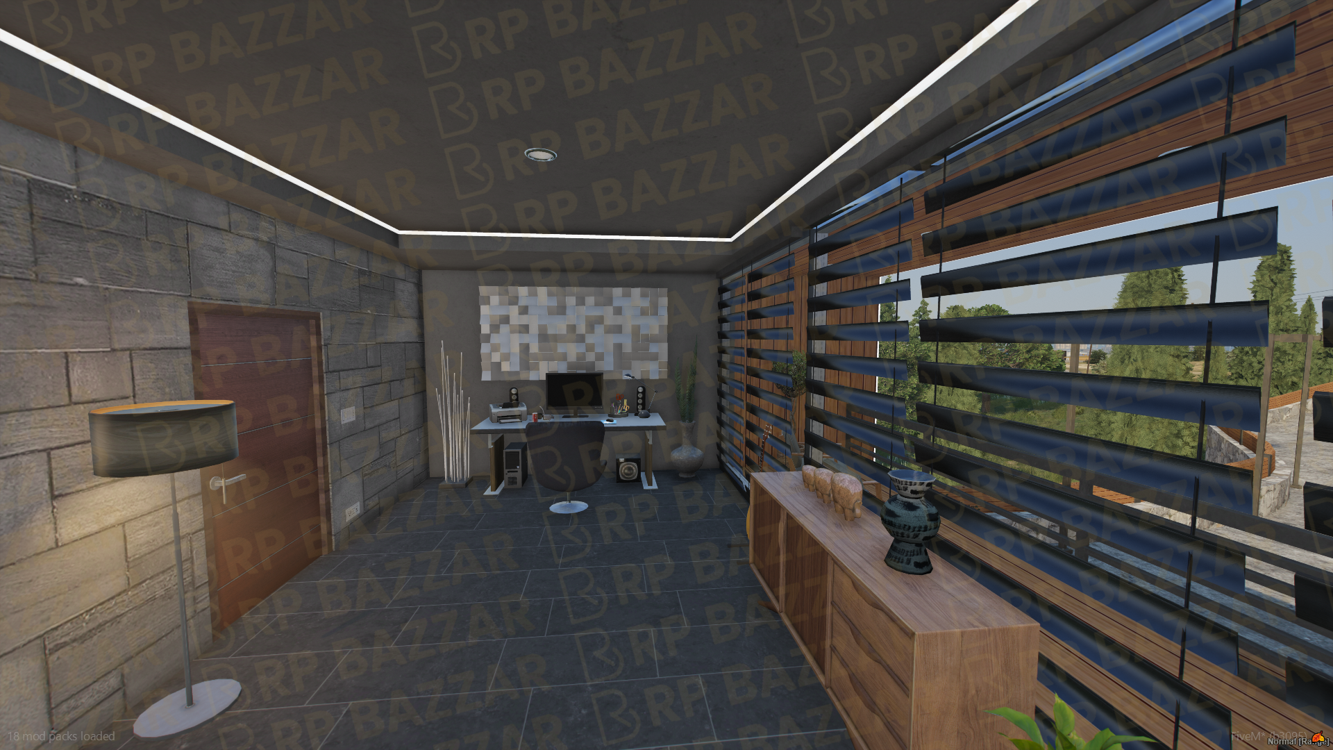 Opulent Mansion FiveM MLO — GTA RP Interior — ESX QB QBOX — RPBazzar