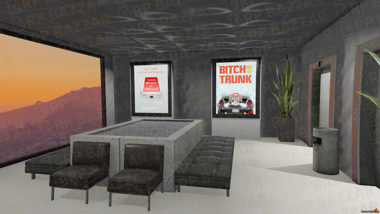 Urban Recording Studio FiveM MLO — GTA RP Interior — ESX QB QBOX — RPBazzar