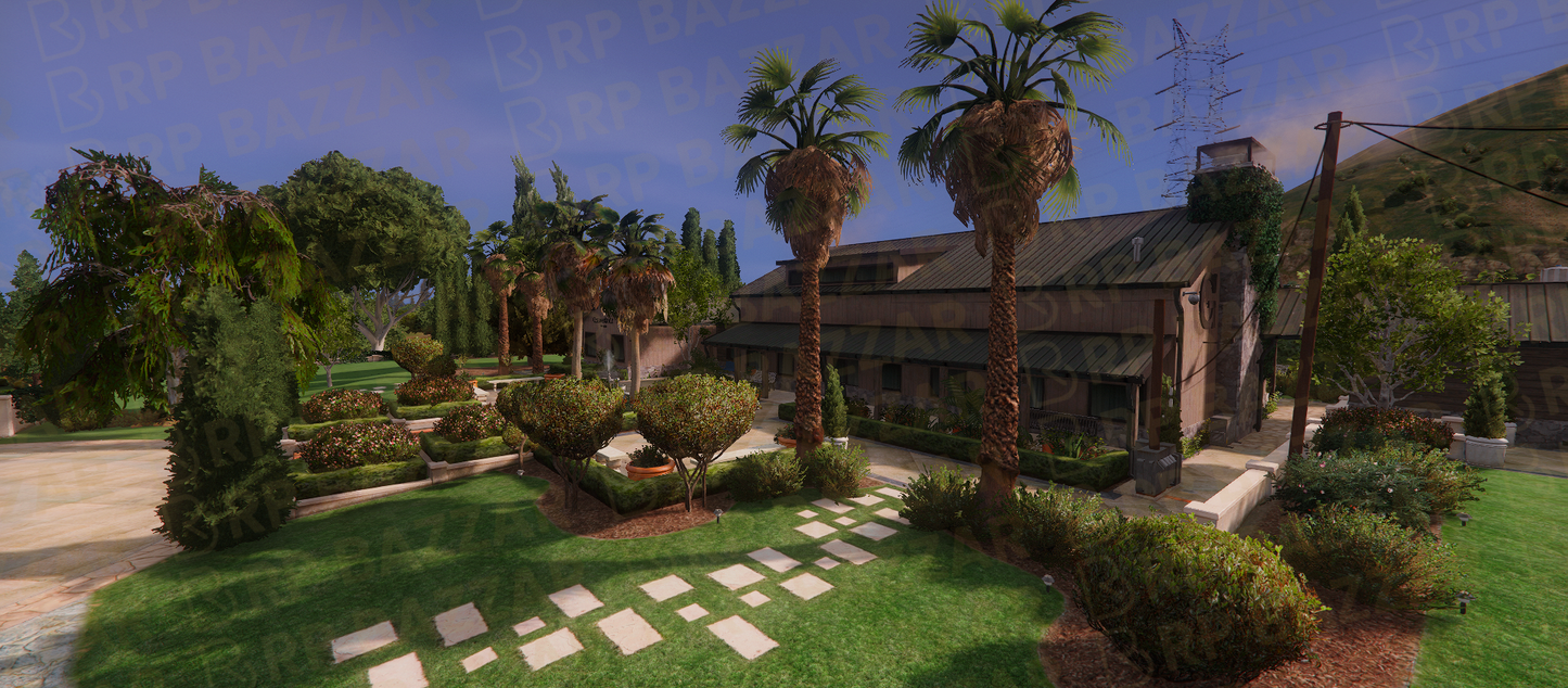 Immersive Gang Base FiveM MLO — GTA RP Interior — ESX QB QBOX — RPBazzar