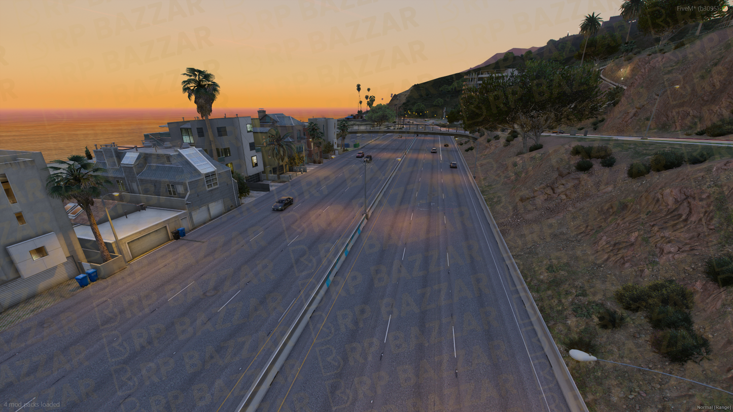 Highway Road FiveM MLO — GTA RP Interior — ESX QB QBOX — RPBazzar