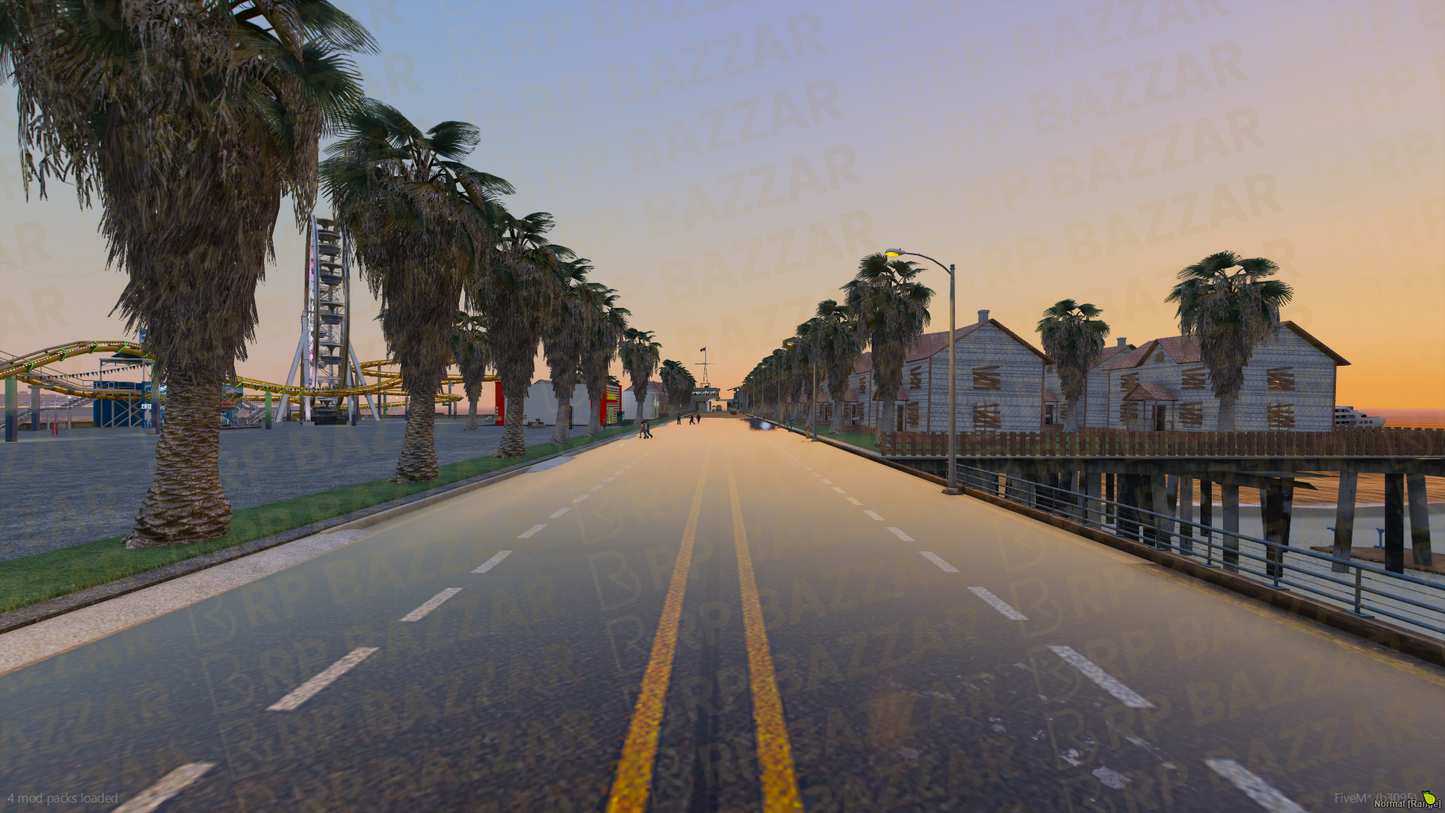 Vibrant Park & Exterior FiveM MLO — GTA RP Interior — ESX QB QBOX — RPBazzar