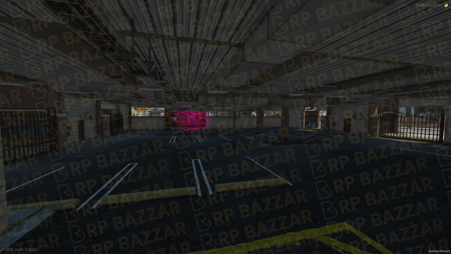 Gritty Impound Lot FiveM MLO — GTA RP Interior — ESX QB QBOX — RPBazzar