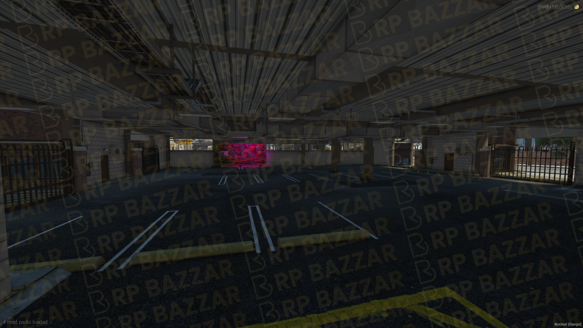 Gritty Impound Lot FiveM MLO — GTA RP Interior — ESX QB QBOX — RPBazzar