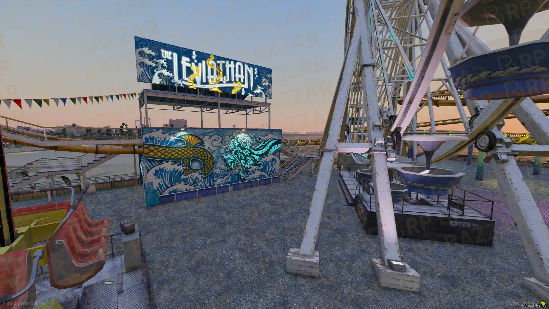 Vibrant Park & Exterior FiveM MLO — GTA RP Interior — ESX QB QBOX — RPBazzar