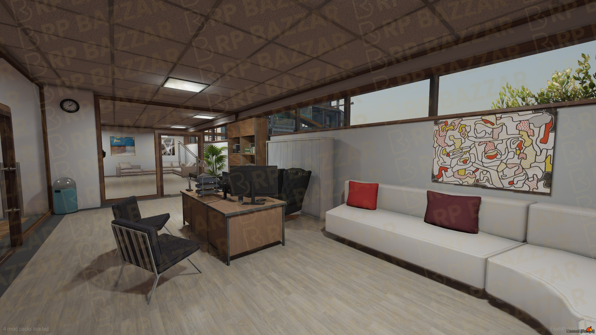 Urban Weazel News FiveM MLO — GTA RP Interior — ESX QB QBOX — RPBazzar