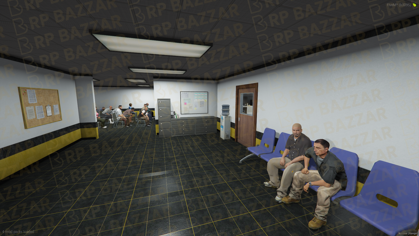 Metro Taxi Depot FiveM MLO — GTA RP Interior — ESX QB QBOX — RPBazzar