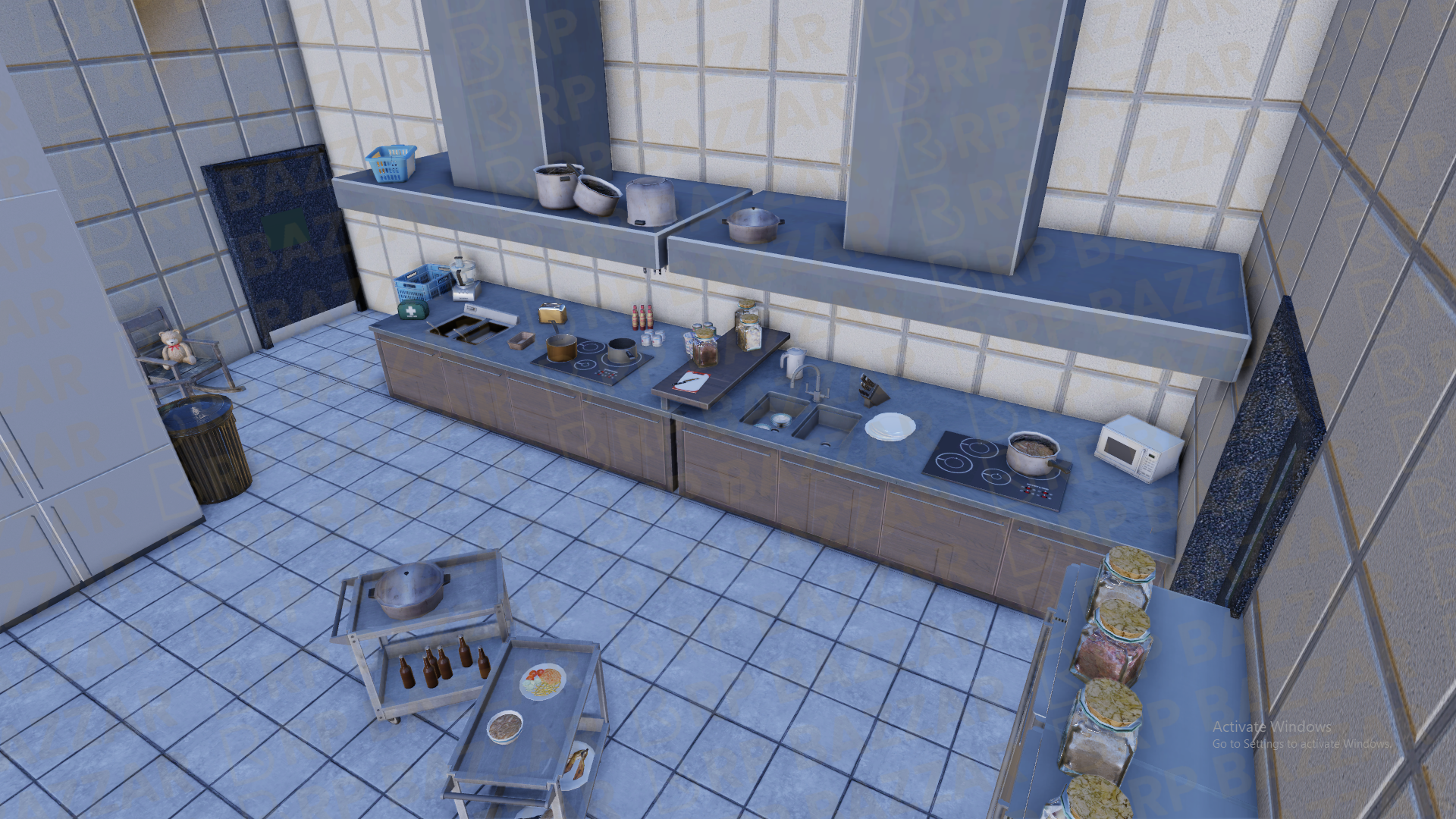 Grand Restaurant FiveM MLO — GTA RP Interior — ESX QB QBOX — RPBazzar