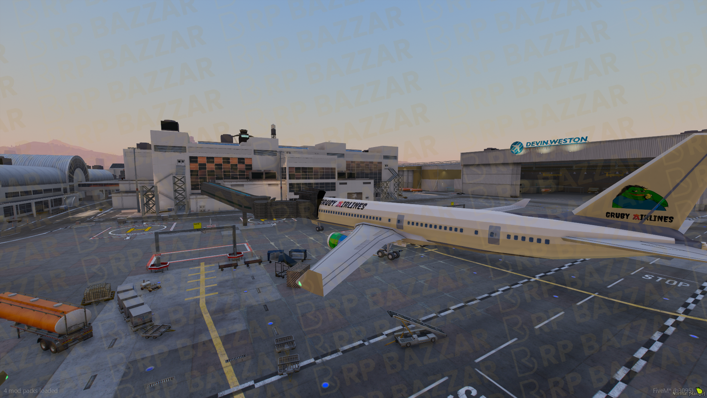 Remote Airport FiveM MLO — GTA RP Interior — ESX QB QBOX — RPBazzar