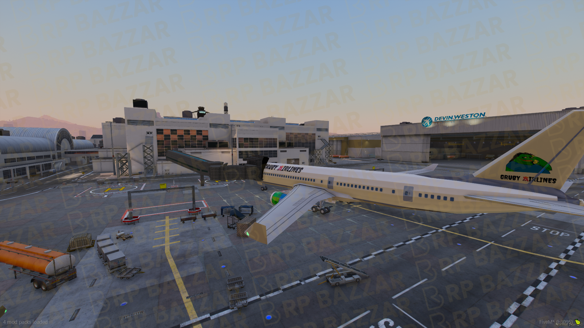 Remote Airport FiveM MLO — GTA RP Interior — ESX QB QBOX — RPBazzar