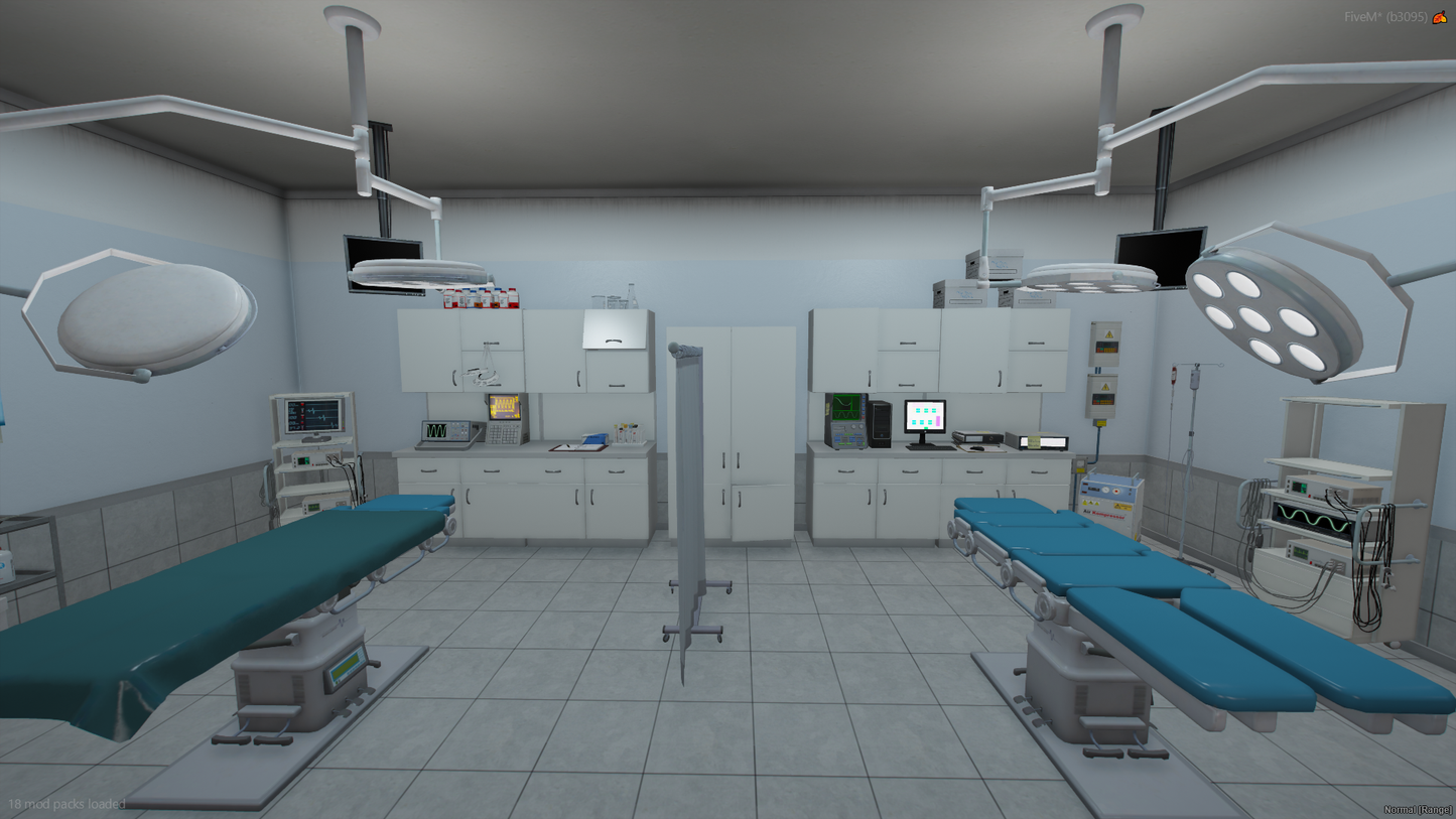 Trauma Hospital FiveM MLO — GTA RP Interior — ESX QB QBOX — RPBazzar