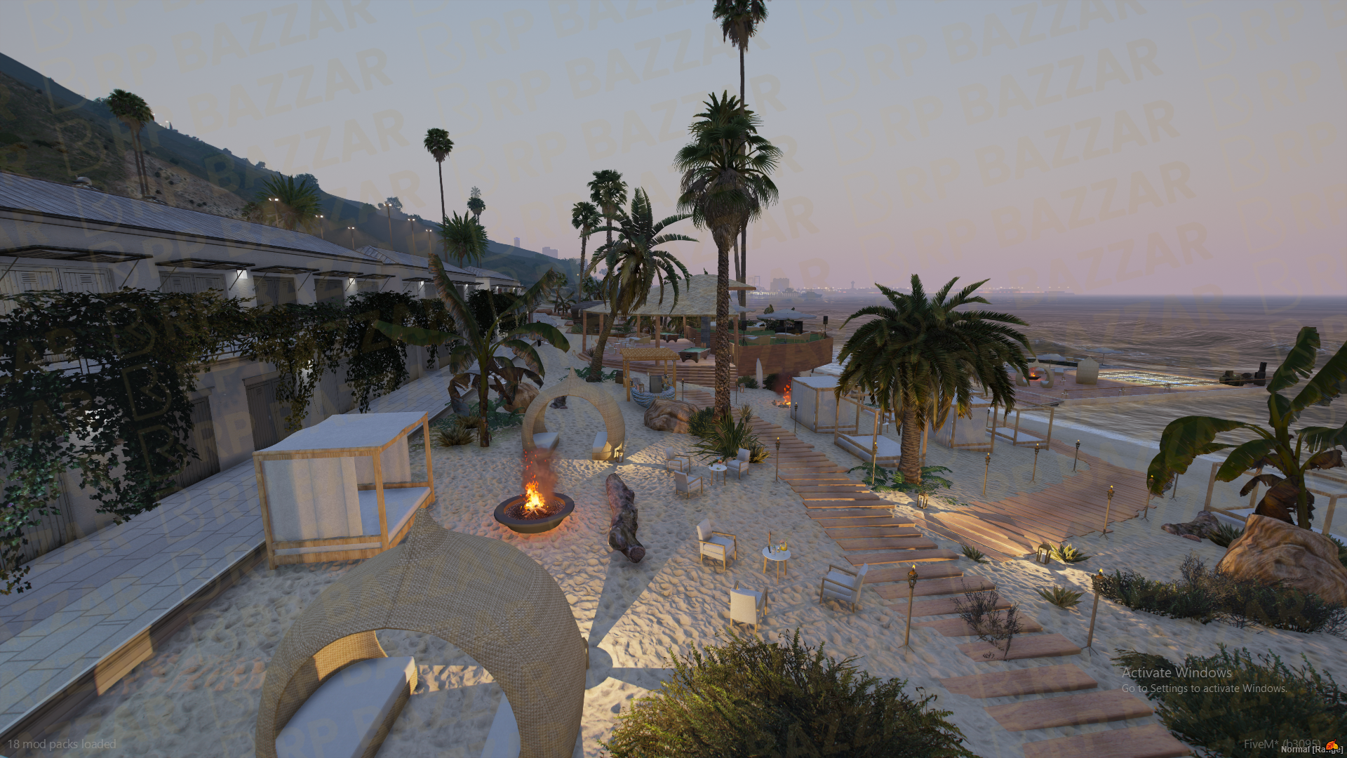 Foggy Beach Sided Area FiveM MLO — GTA RP Interior — ESX QB QBOX — RPBazzar