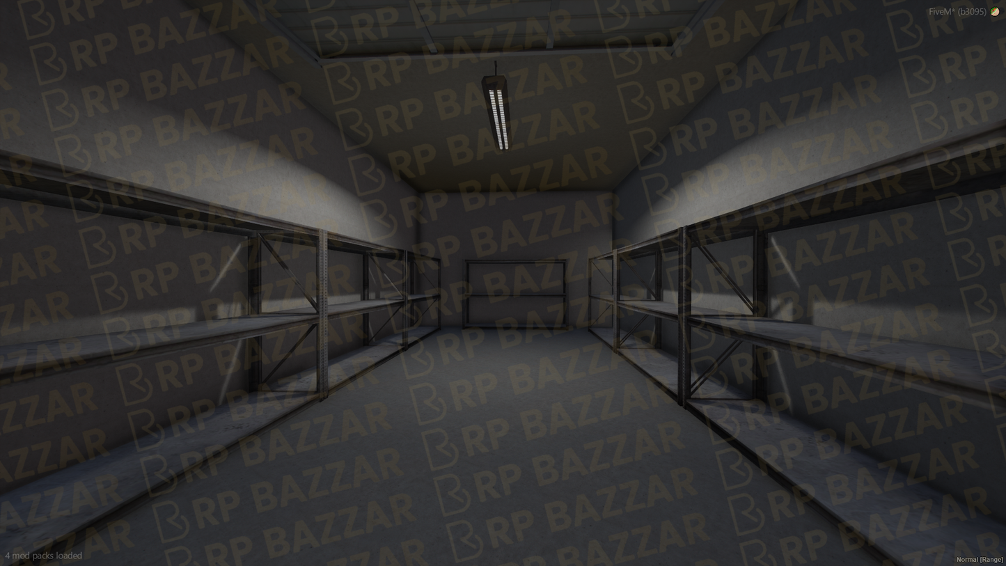 Secure Storage Room & Warehouse FiveM MLO — GTA RP Interior — ESX QB QBOX — RPBazzar