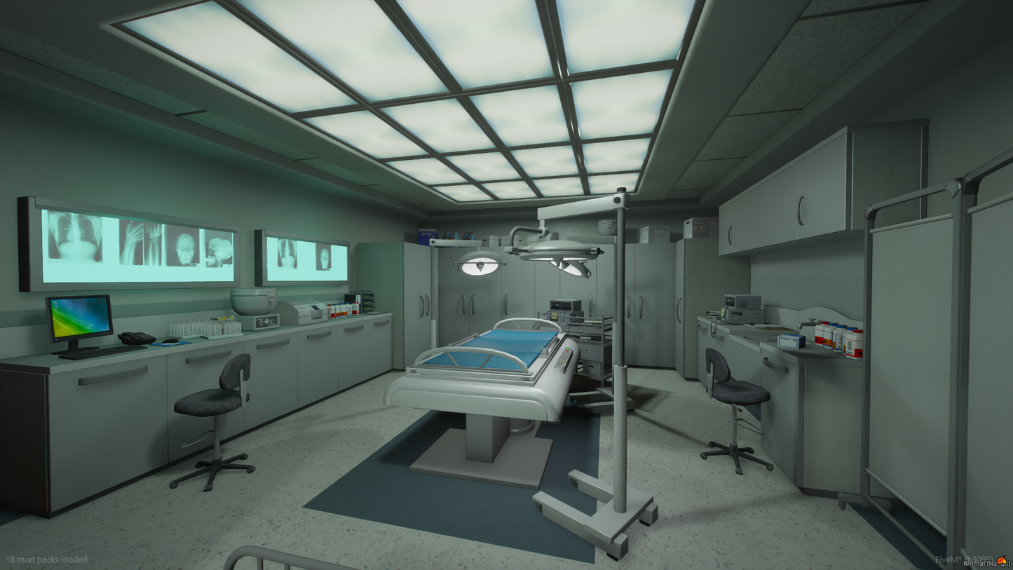 Recovery Hospital FiveM MLO — GTA RP Interior — ESX QB QBOX — RPBazzar