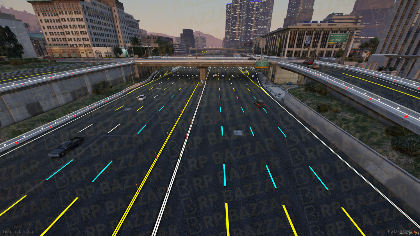 Scenic Road FiveM MLO — GTA RP Road Map — ESX QB QBOX — RPBazzar