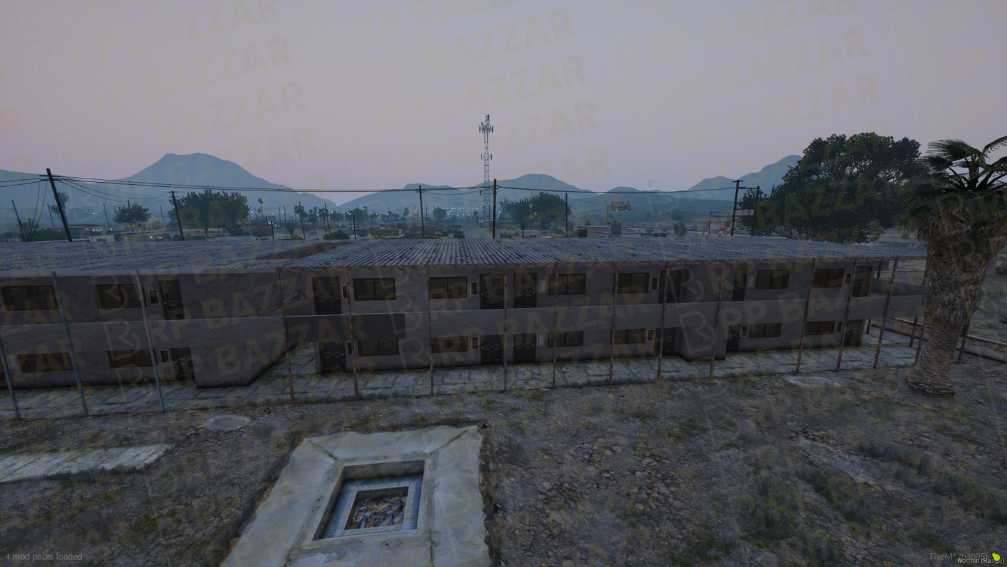 Midnight Motel FiveM MLO — GTA RP Interior — ESX QB QBOX — RPBazzar