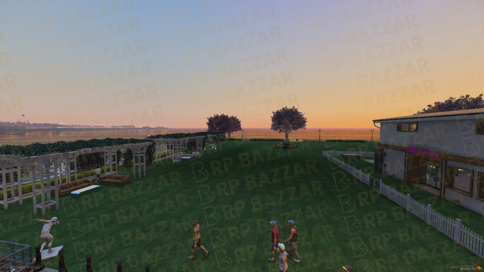 Coastal Park & Exterior FiveM MLO — GTA RP Interior — ESX QB QBOX — RPBazzar