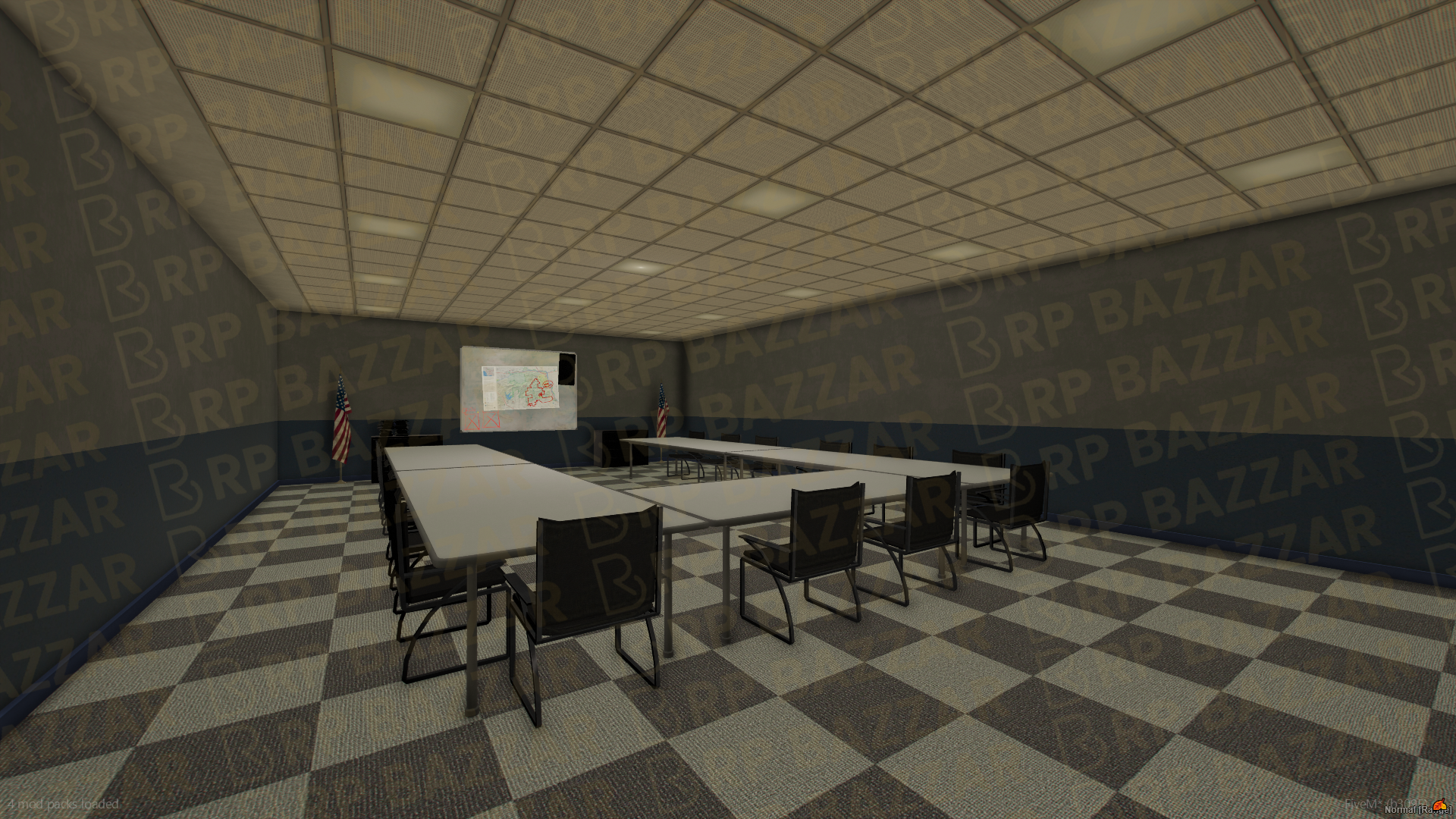 Fortified Police Station FiveM MLO — GTA RP Interior — ESX QB QBOX — RPBazzar