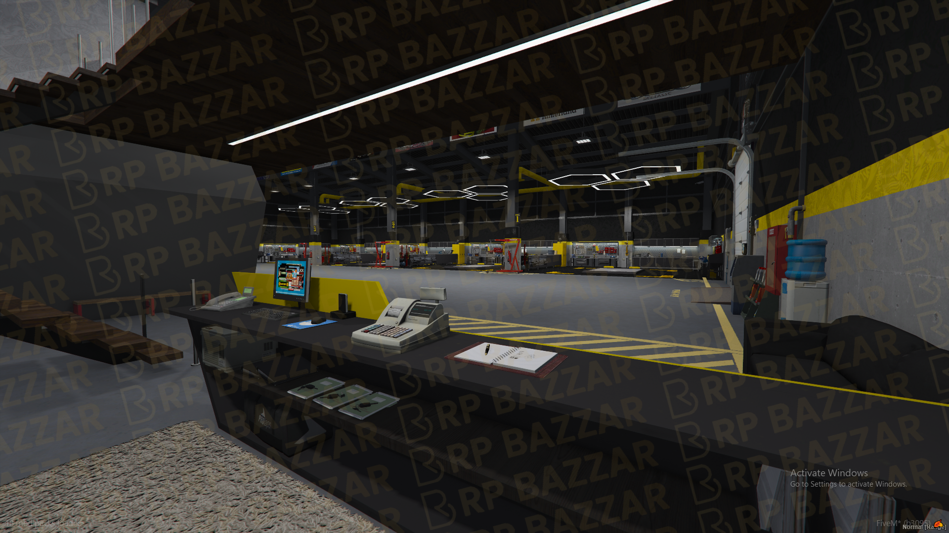 Lowrider Mechanic Shop FiveM MLO — GTA RP Interior — ESX QB QBOX — RPBazzar