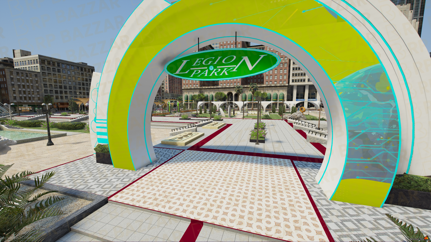 Liberty Legion Square FiveM MLO — GTA RP Interior — ESX QB QBOX — RPBazzar