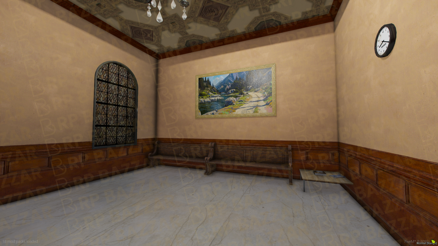 Urban City Hall FiveM MLO — GTA RP Interior — ESX QB QBOX — RPBazzar