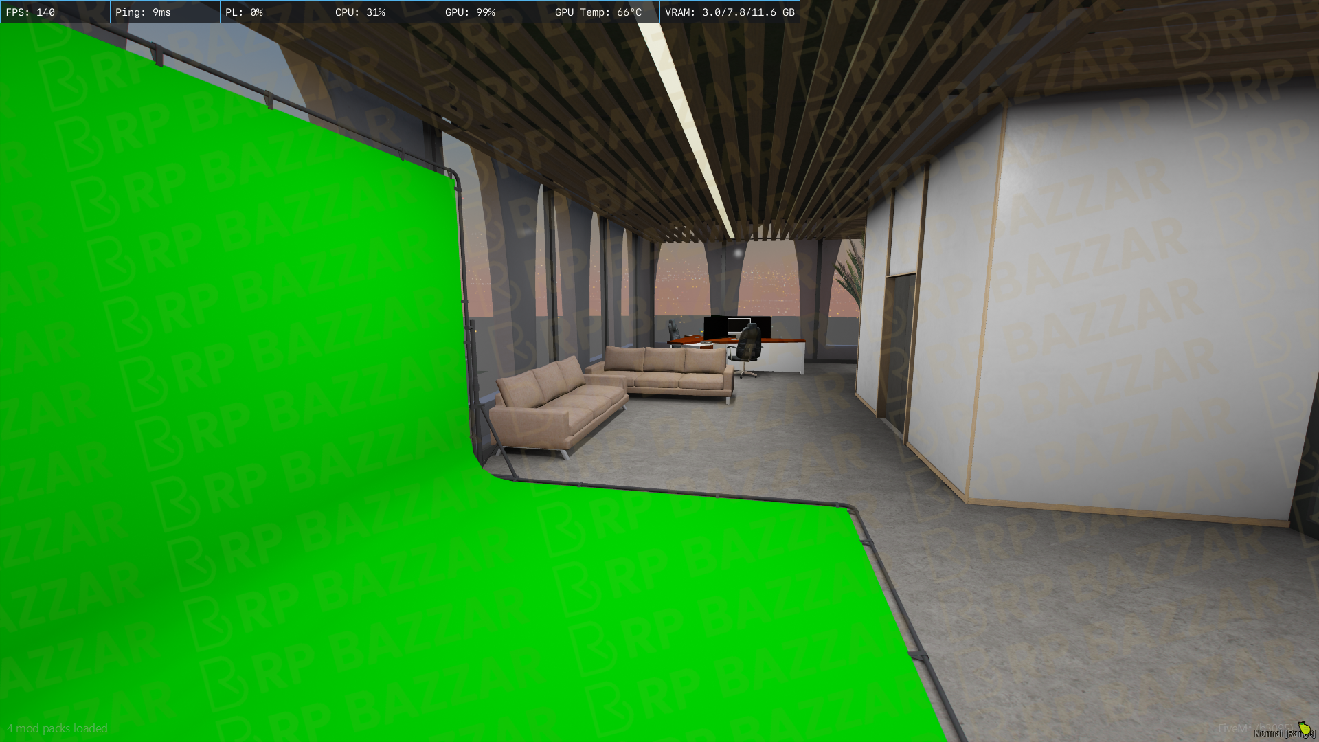 Classic Office FiveM MLO — GTA RP Interior — ESX QB QBOX — RPBazzar