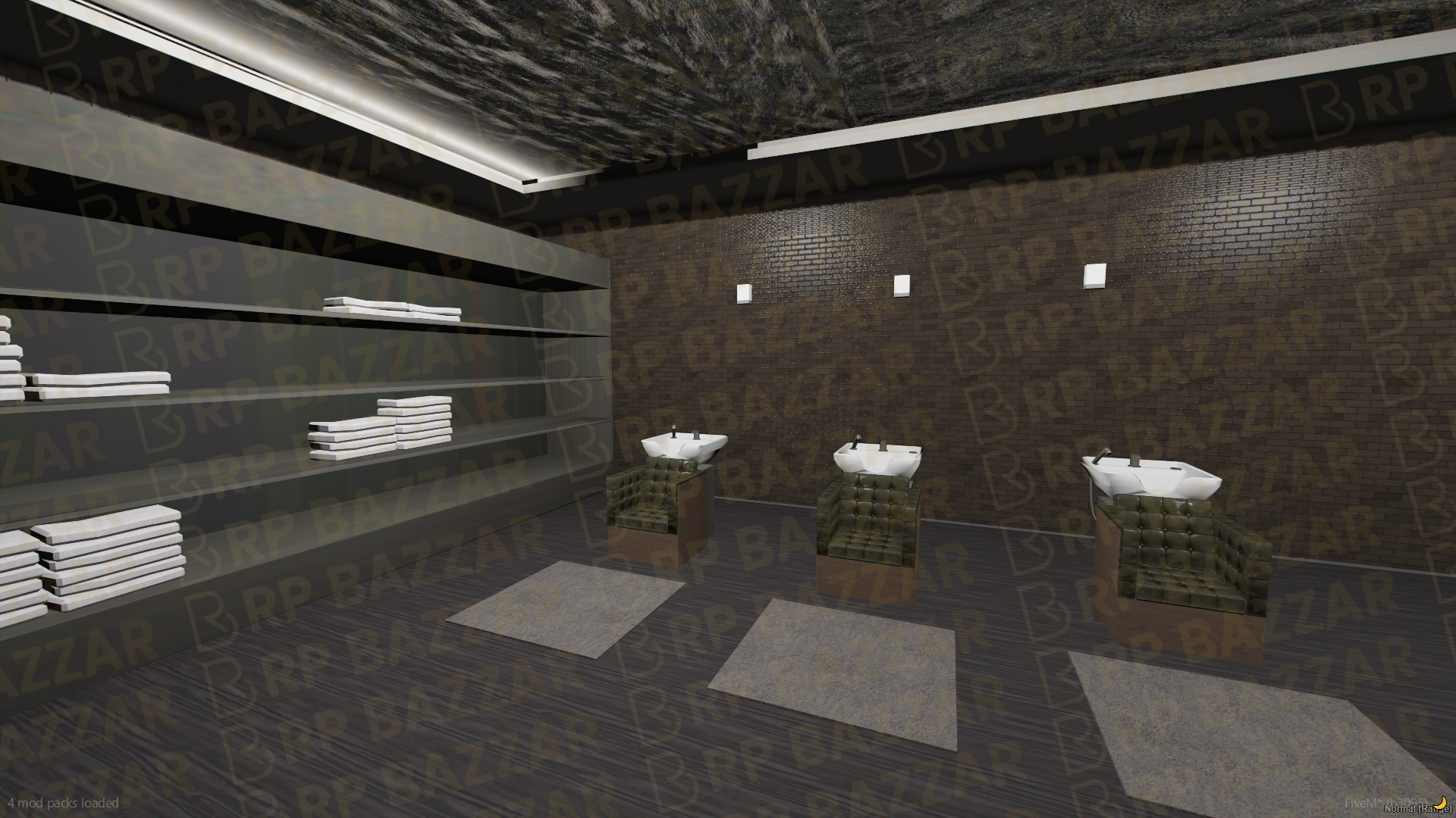 Urban Shopping Mall FiveM MLO — GTA RP Interior — ESX QB QBOX — RPBazzar
