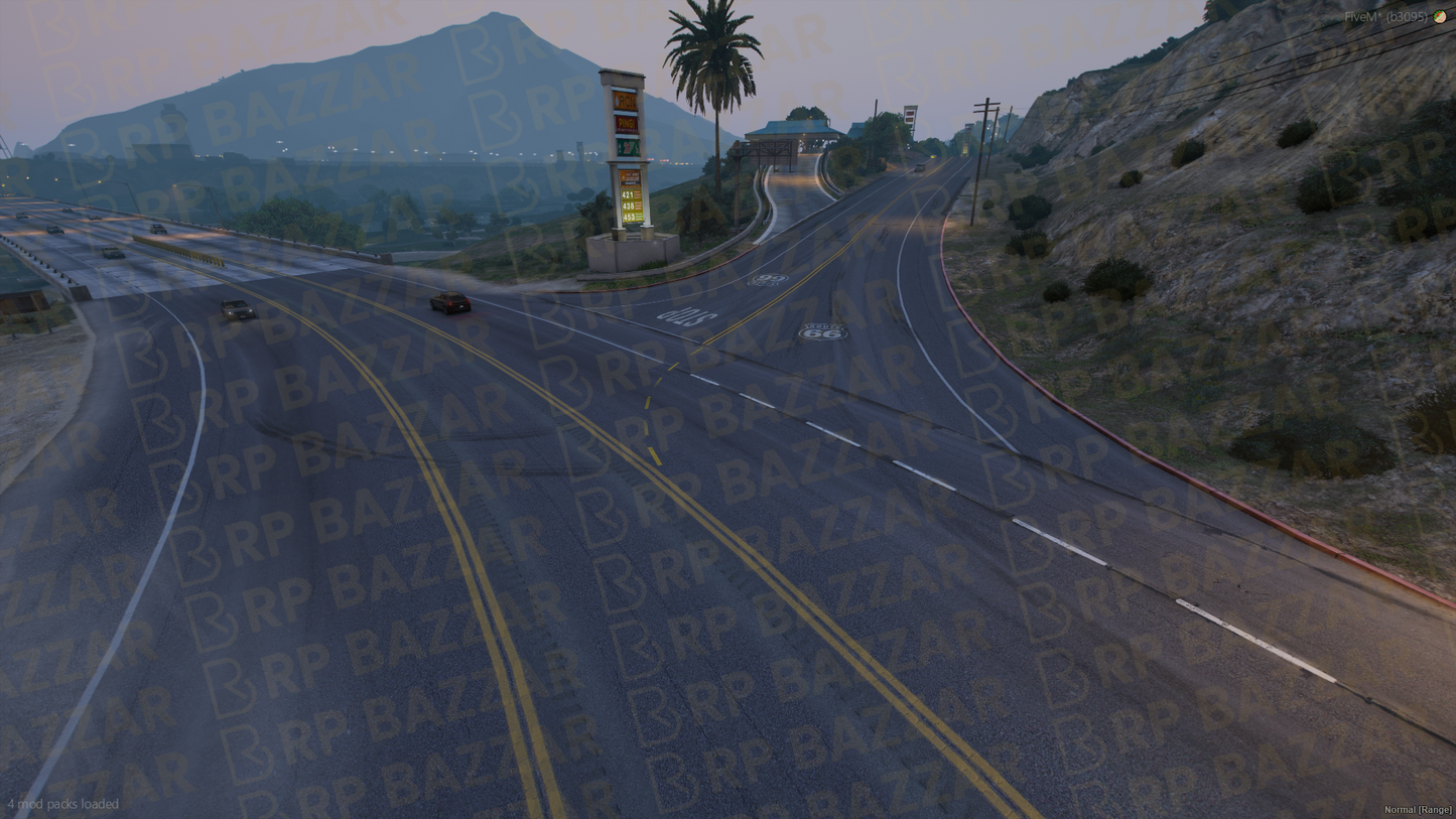 Highway Road FiveM MLO — GTA RP Interior — ESX QB QBOX — RPBazzar