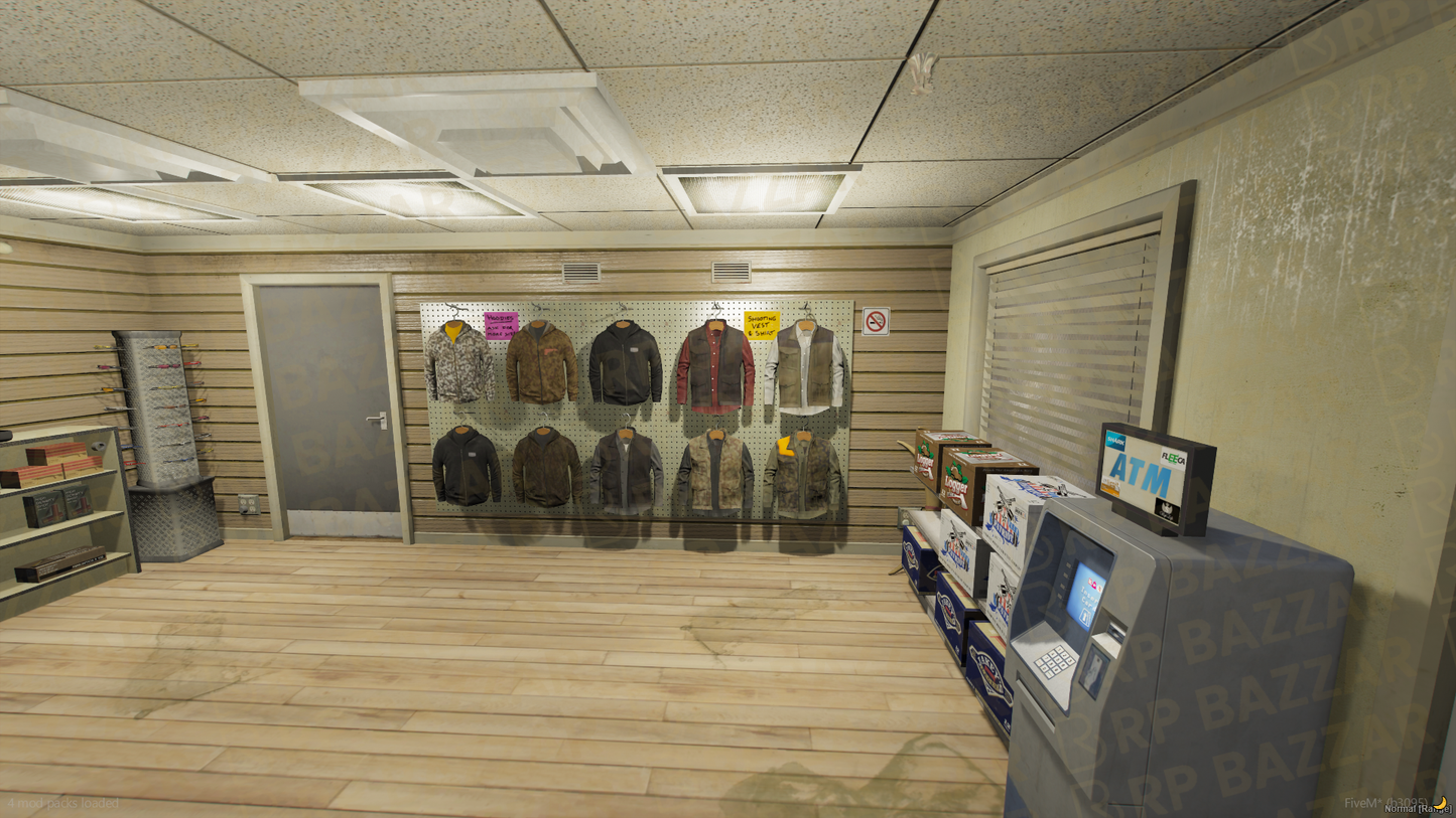 Urban Other Store FiveM MLO — GTA RP Interior — ESX QB QBOX — RPBazzar