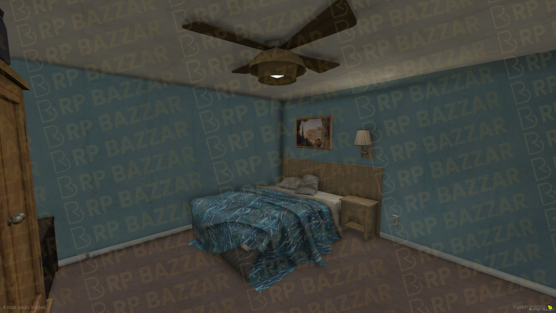Roadside Motel FiveM MLO — GTA RP Interior — ESX QB QBOX — RPBazzar