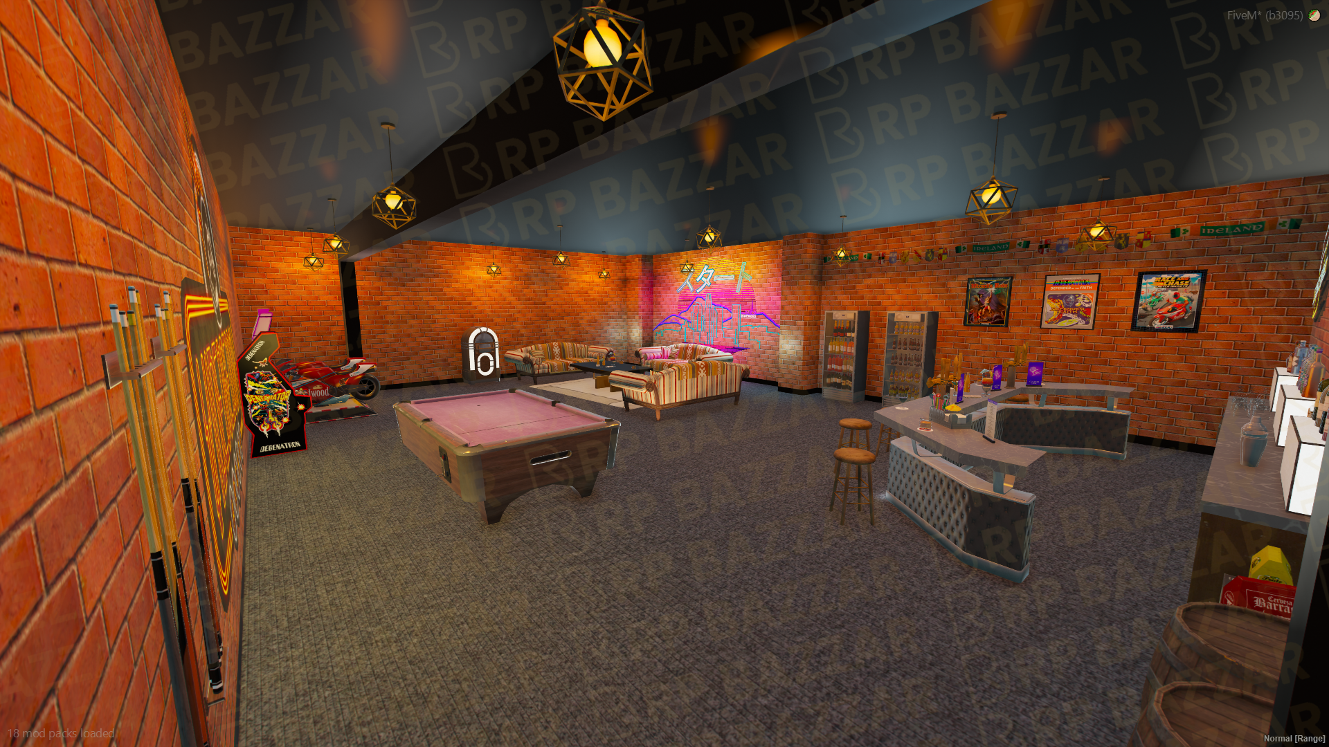 Southside Gang Stash House FiveM MLO — GTA RP Interior — ESX QB QBOX — RPBazzar