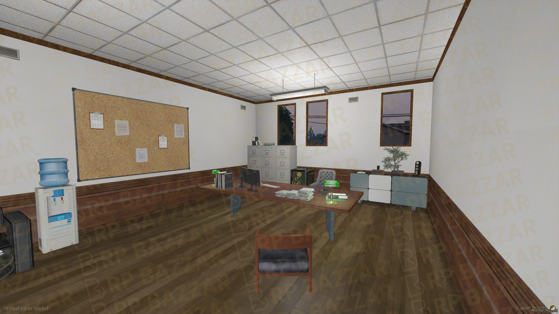 Government City Hall FiveM MLO — GTA RP Interior — ESX QB QBOX — RPBazzar