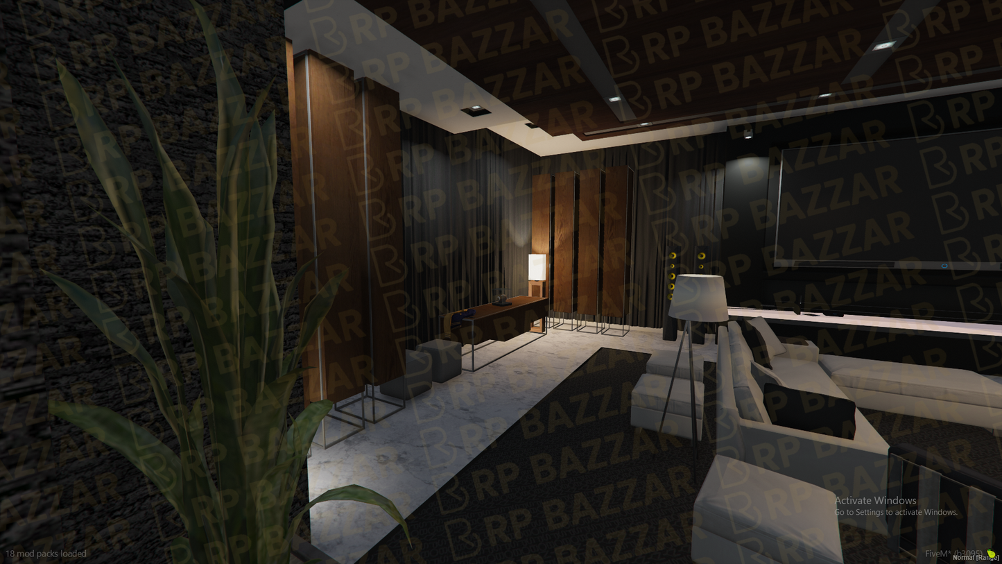 Upscale Mansion FiveM MLO — GTA RP Interior — ESX QB QBOX — RPBazzar