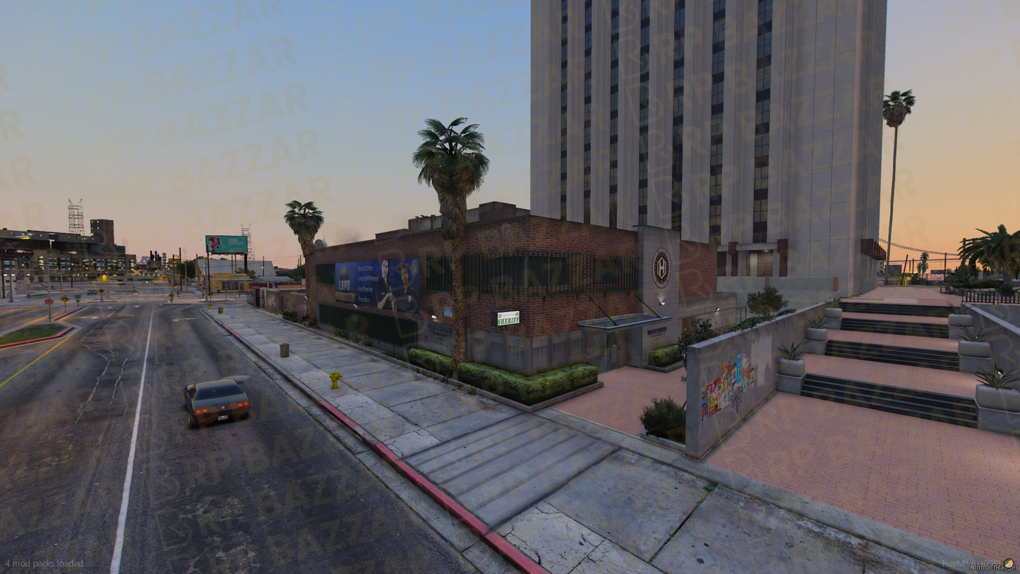 Tactical Police Training FiveM MLO — GTA RP Interior — ESX QB QBOX — RPBazzar