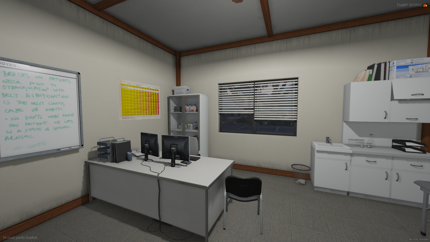 Trauma Hospital FiveM MLO — GTA RP Interior — ESX QB QBOX — RPBazzar