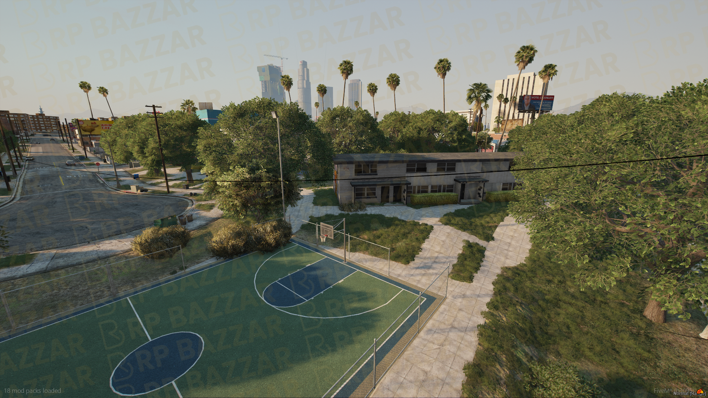 Iron Gang Exterior FiveM MLO — GTA RP Interior — ESX QB QBOX — RPBazzar