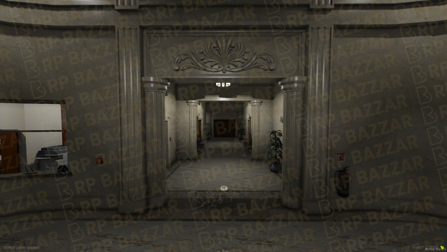 Civic City Hall FiveM MLO — GTA RP Interior — ESX QB QBOX — RPBazzar