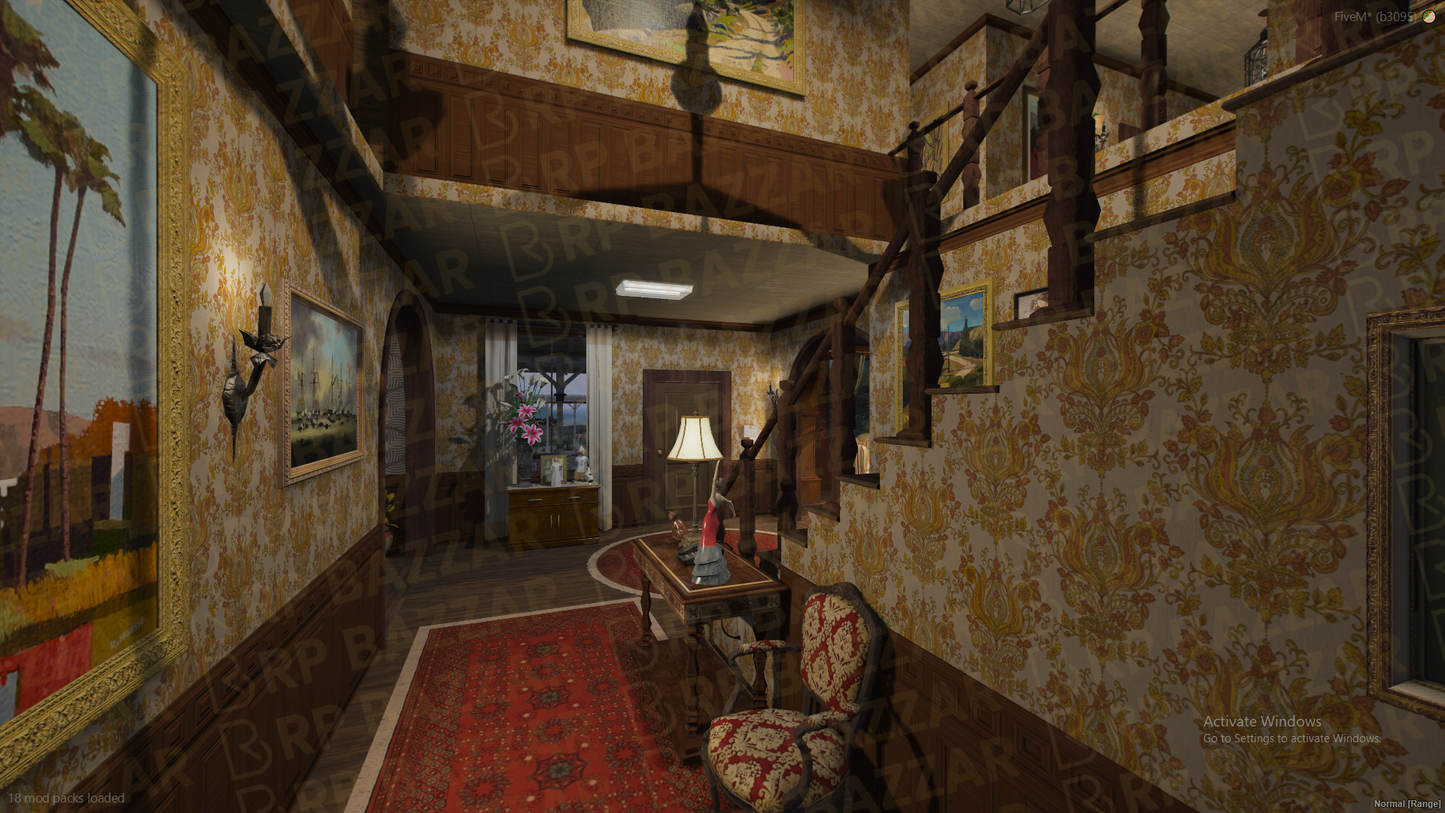 Grand House FiveM MLO — GTA RP Interior — ESX QB QBOX — RPBazzar