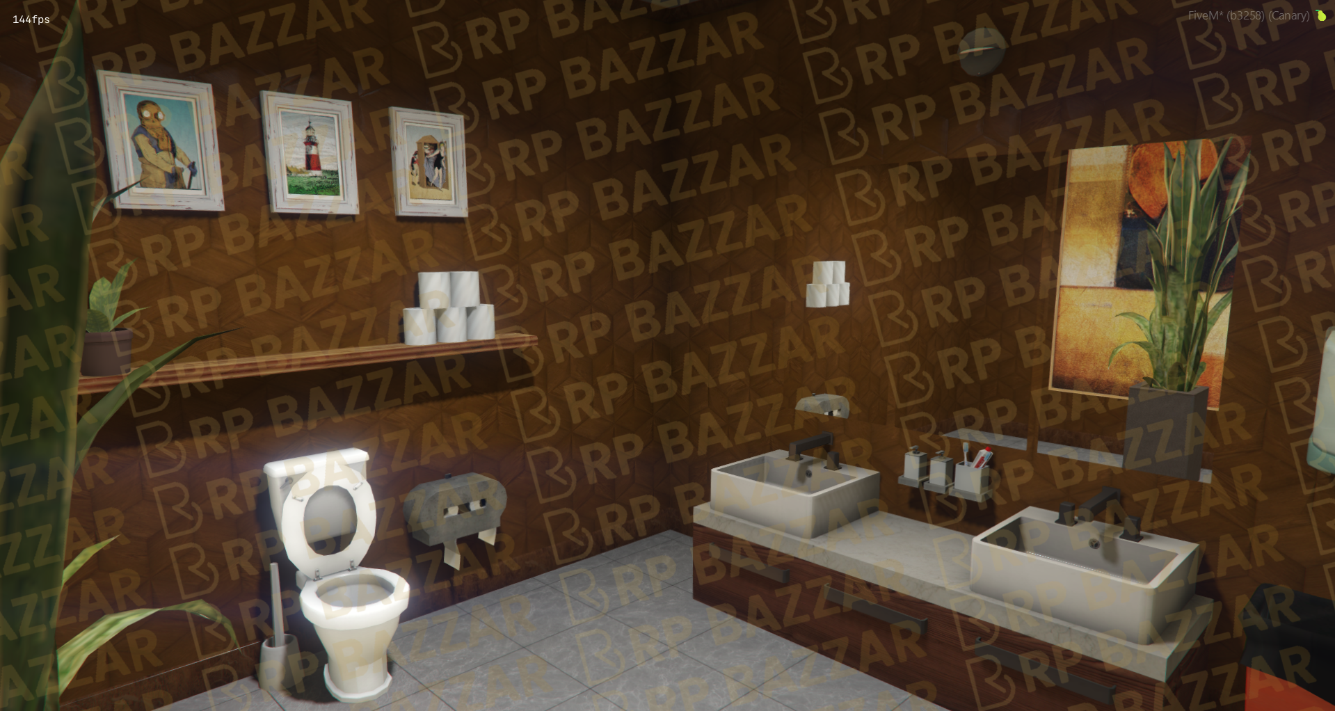 Premium Restaurant FiveM MLO — GTA RP Interior — ESX QB QBOX — RPBazzar