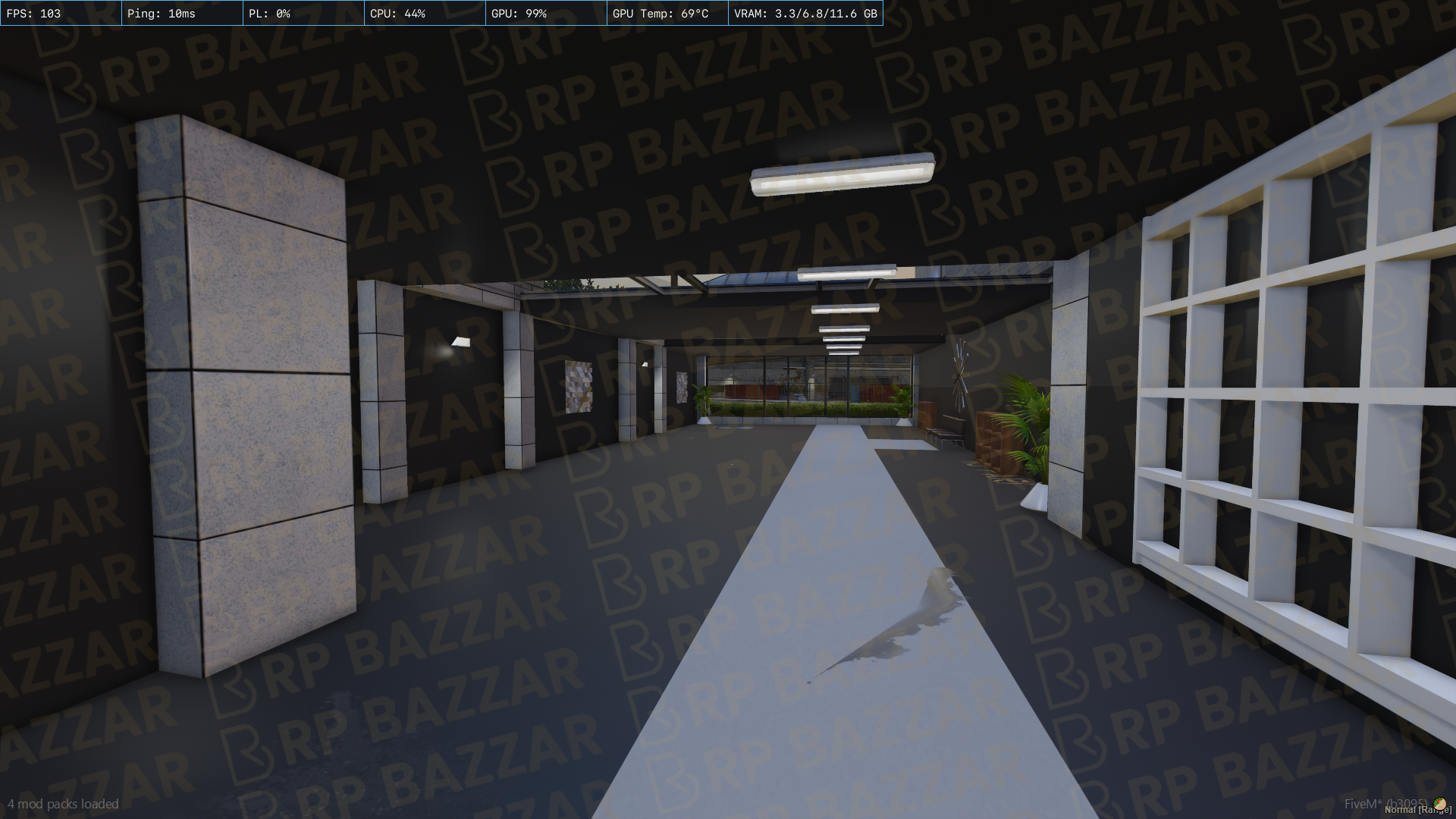 Garage Vehicle Shop FiveM MLO — GTA RP Interior — ESX QB QBOX — RPBazzar