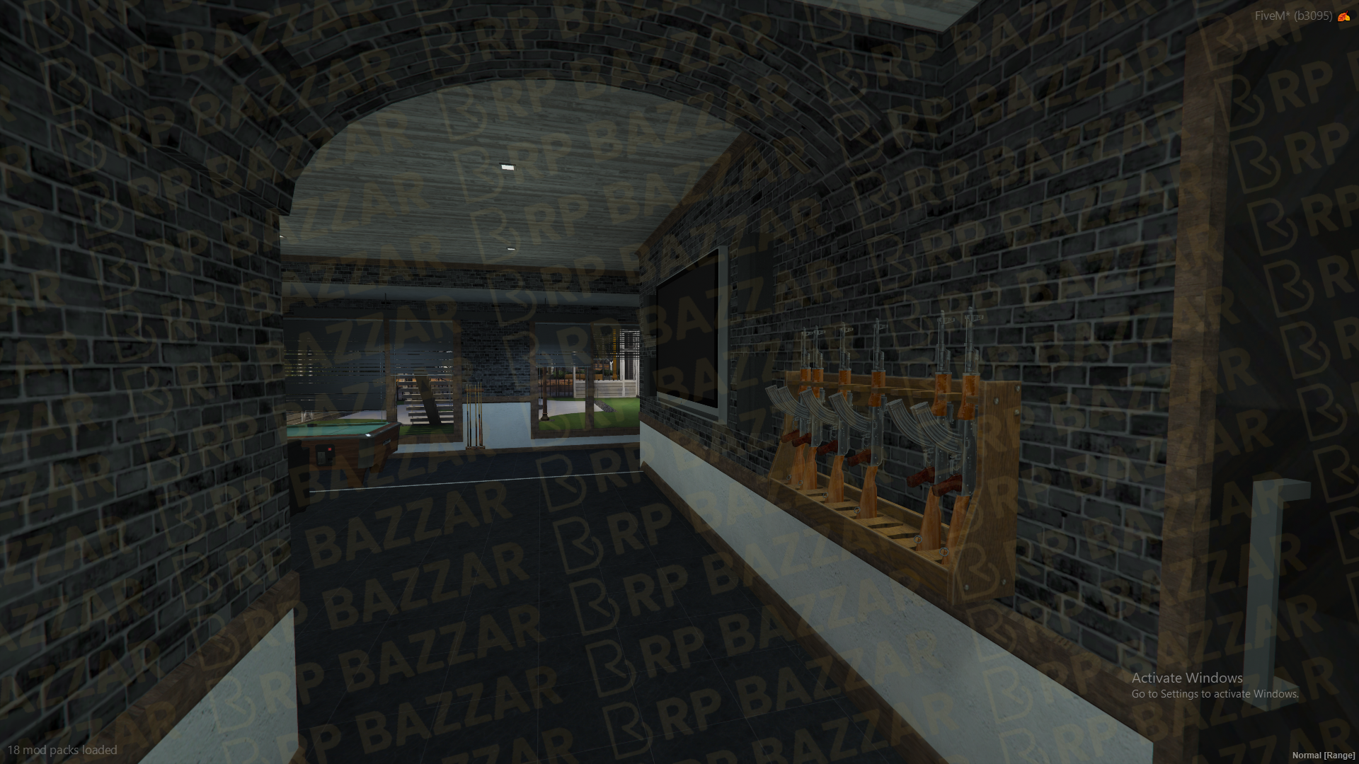 Ballas Gang Garage FiveM MLO — GTA RP Interior — ESX QB QBOX — RPBazzar