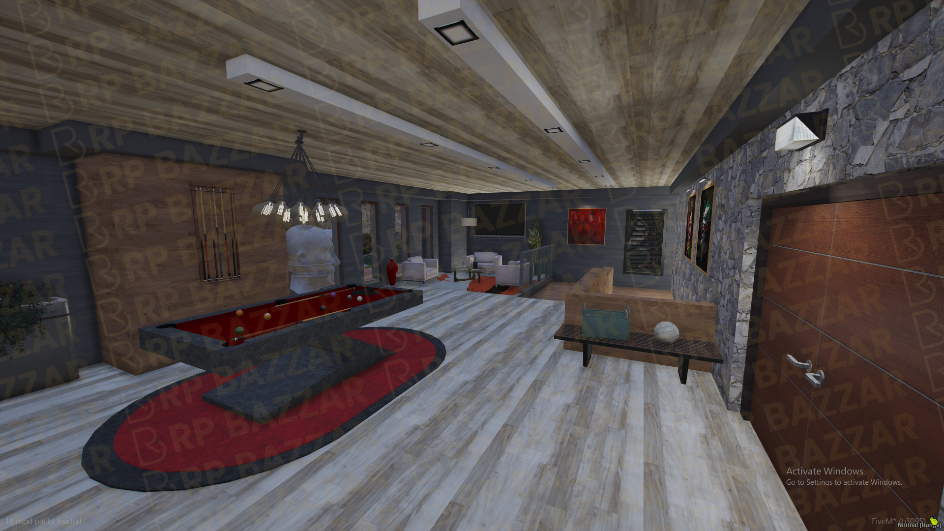 Palatial Mansion FiveM MLO — GTA RP Interior — ESX QB QBOX — RPBazzar