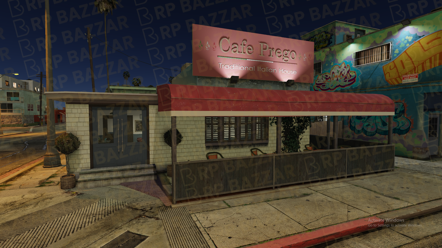 Trendy Sandwich Shop FiveM MLO — GTA RP Interior — ESX QB QBOX — RPBazzar
