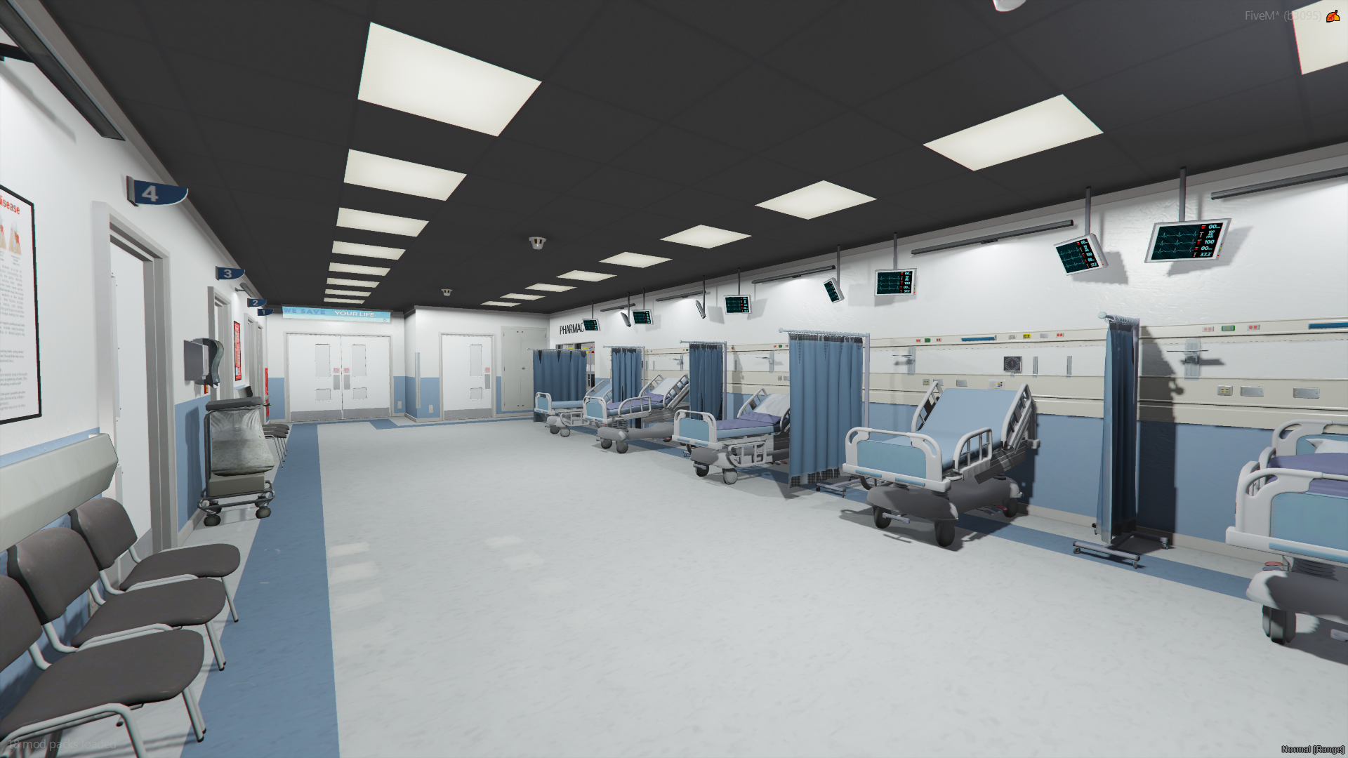 Memorial Hospital FiveM MLO — GTA RP Interior — ESX QB QBOX — RPBazzar