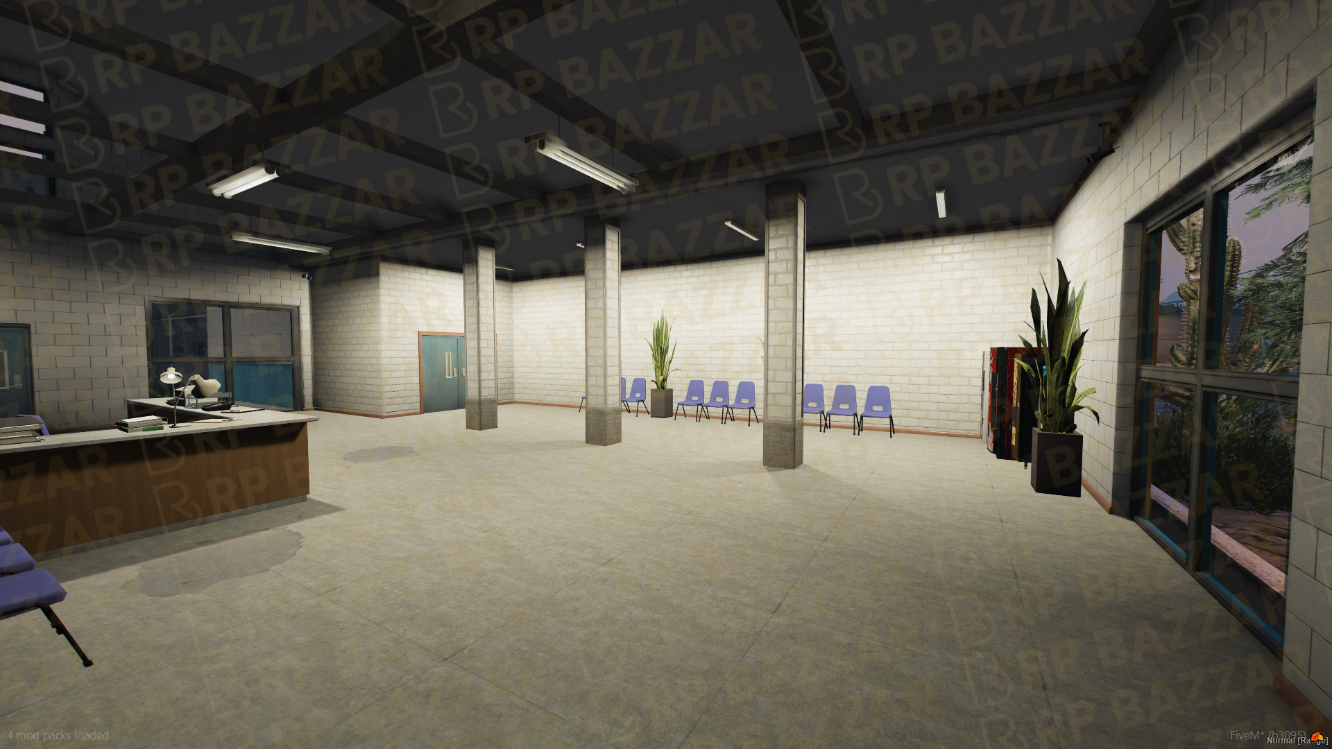 Highrise Prison FiveM MLO — GTA RP Interior — ESX QB QBOX — RPBazzar